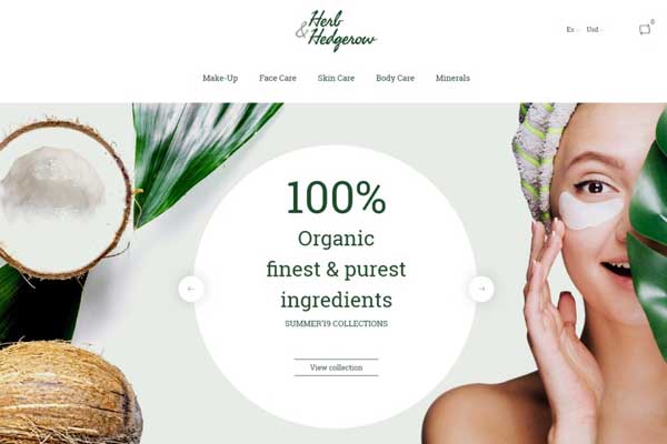 E-commerce store